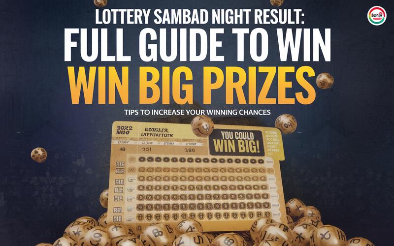 Lottery Sambad Night Result